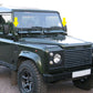 Windscreen Bracket Protector Covers - Epsom Green - for Land Rover Defender