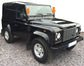 Windscreen Bracket Protector Covers - Gloss Black- for Land Rover Defender