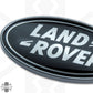 Black & Silver Badge on Corris Grey Plinth for Range Rover Sport L494