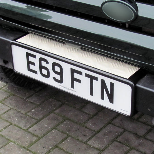 Front Bumper Step / Number Plate Housing for Land Rover Defender
