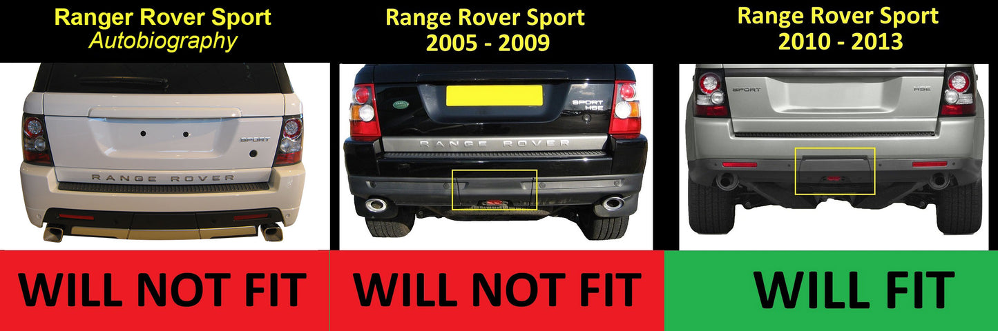 Rear Tow Eye Cover for Range Rover Sport 2010 Standard Bumper