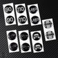Resin Dome Sticker Kit - Mixed Designs x14 - for Land Rover Defender L663