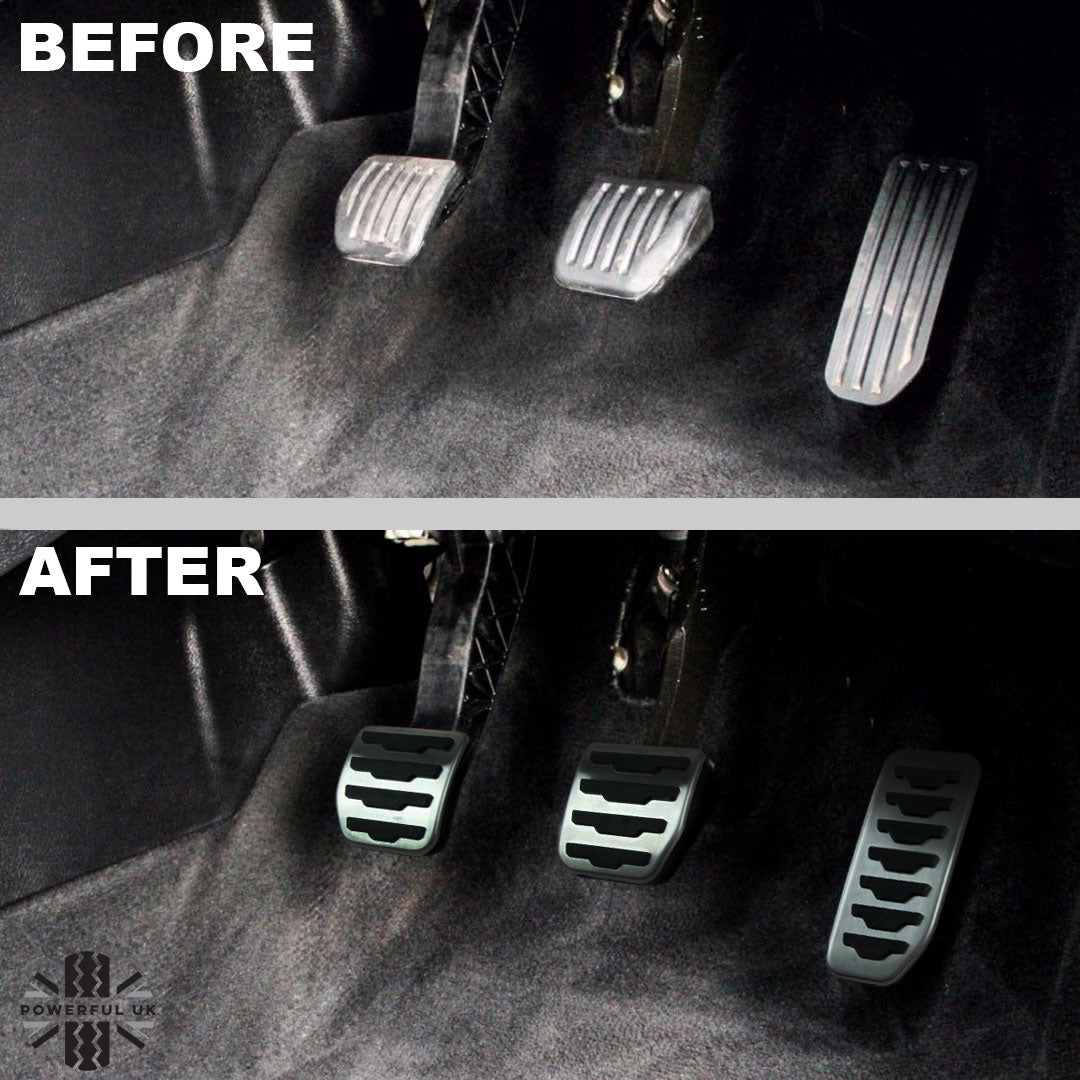 Sport Foot Pedal Covers for Land Rover Disovery Sport - 3pc Manual