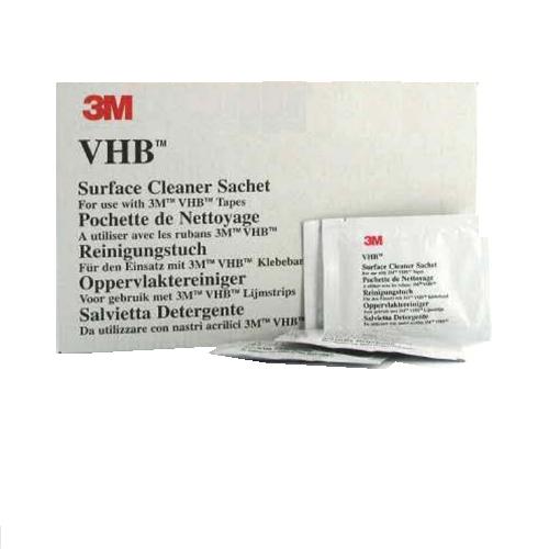 Pack of 10 3M VHB Solvent Surface Cleaner Wipes