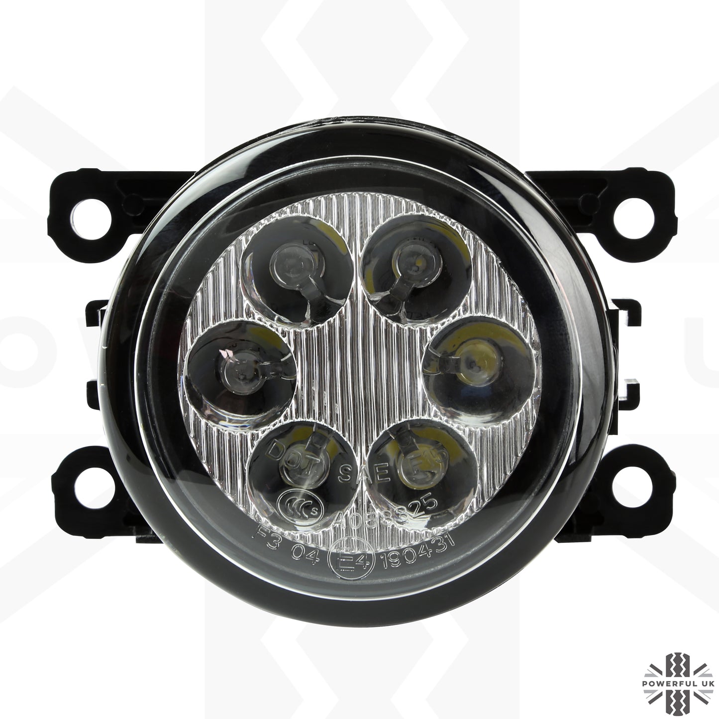 Front Bumper Fog Lamps LED (6 LED) for Land Rover Discovery 4 - PAIR