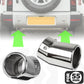Exhaust Tips for Land Rover Defender L663 (for 55mm exhaust) - Stainless