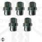 Genuine Alloy Wheel Nuts 5pc kit for Land Rover Defender - Alloy wheel type