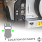 Door & Tailgate Handle Covers - Santorini Black - for Land Rover Defender L663 (90 model)