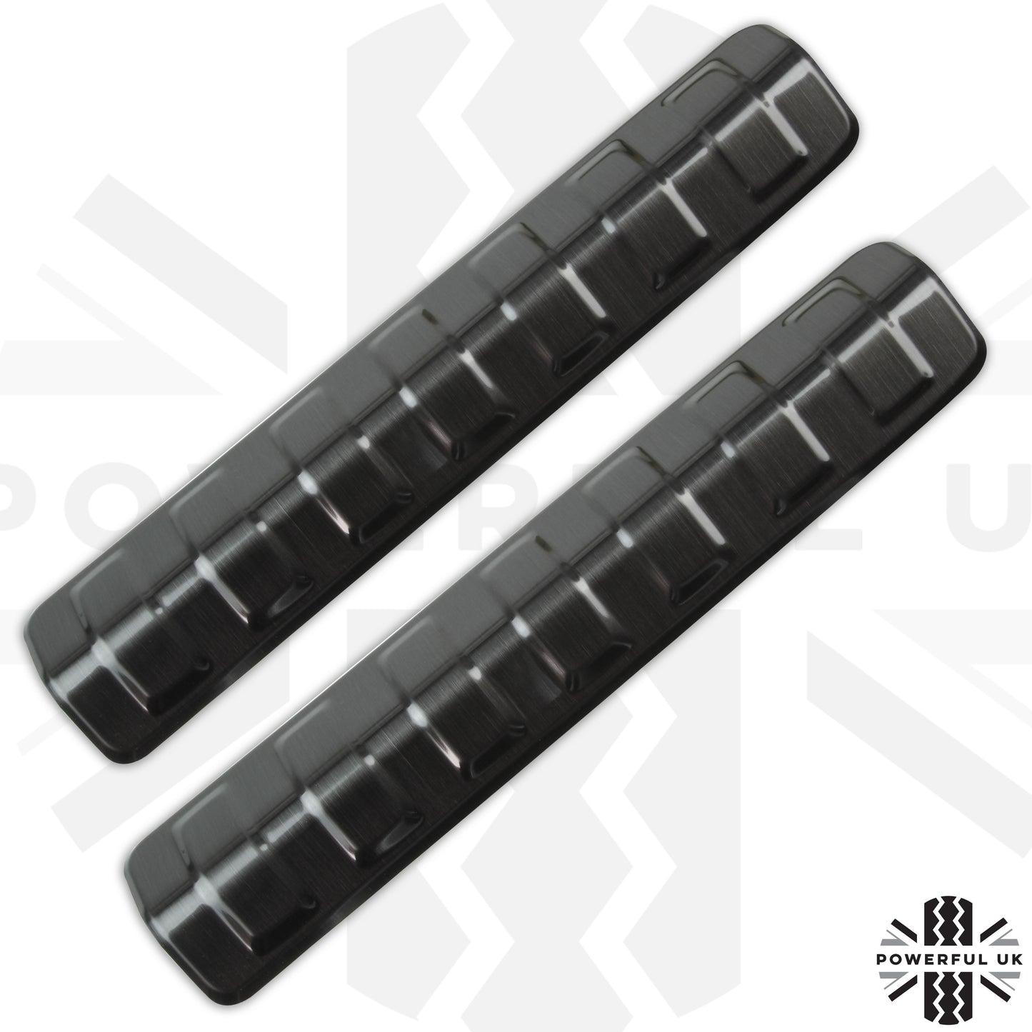 Boot Step Inserts in Black for Land Rover Discovery 5
