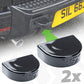 2x Tow Eye Bungs for Land Rover Defender L663 - Smooth Top - Gloss Black