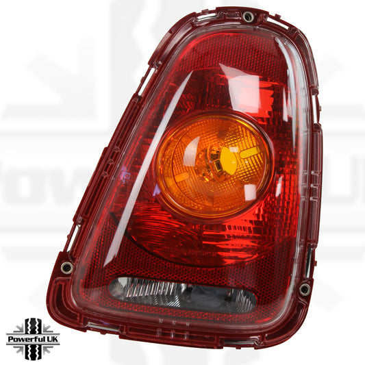 Rear Light - Right - Orange Indicator - NO Bulb Holder/Bulbs - for BMW Mini (R56/R57)