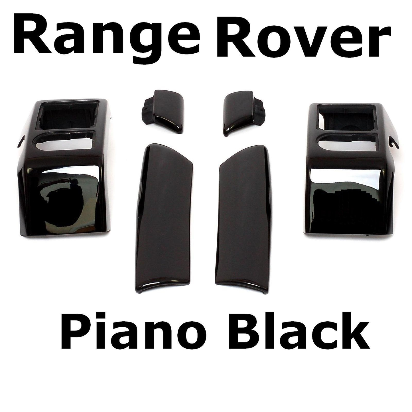 Dash Kit (Without Courtesy Light) - Black Piano for Range Rover L322