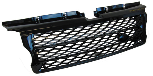 Black Front Grille 2010 style for Range Rover Sport 05-09