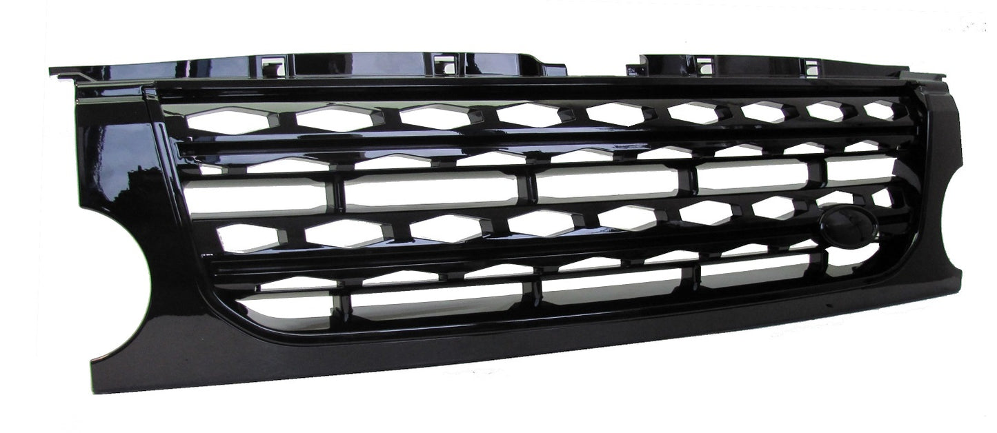 Front Grille for Land Rover Discovery 3 - Disco 4 look - Full Black