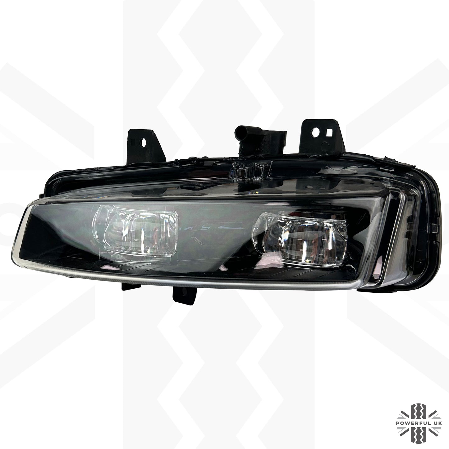 Front Bumper LED Fog Light in Black for Range Rover Evoque - Left