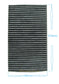 Replacement Cabin Pollen Filter for Land Rover Discovery 3 - Carbon Type