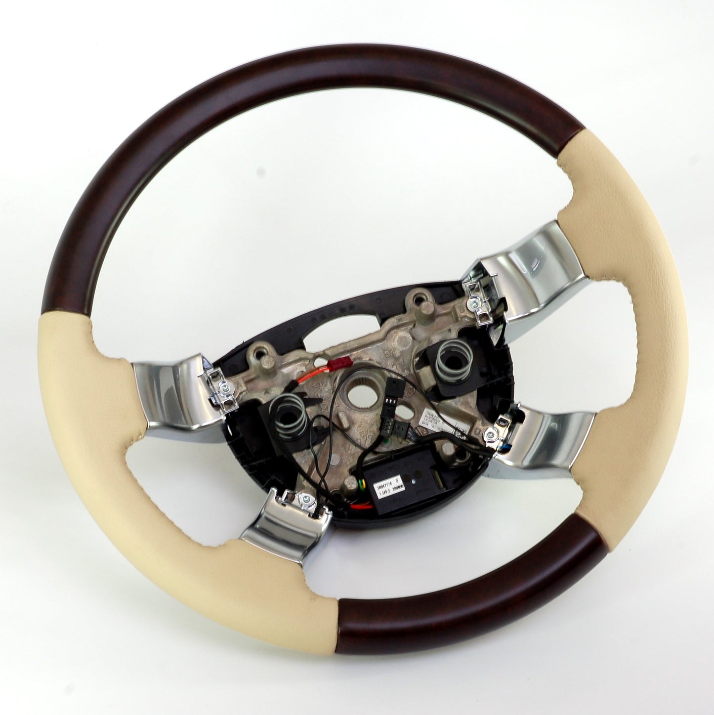 Steering Wheel - Heated Parchment Leather - Walnut for Range Rover L322