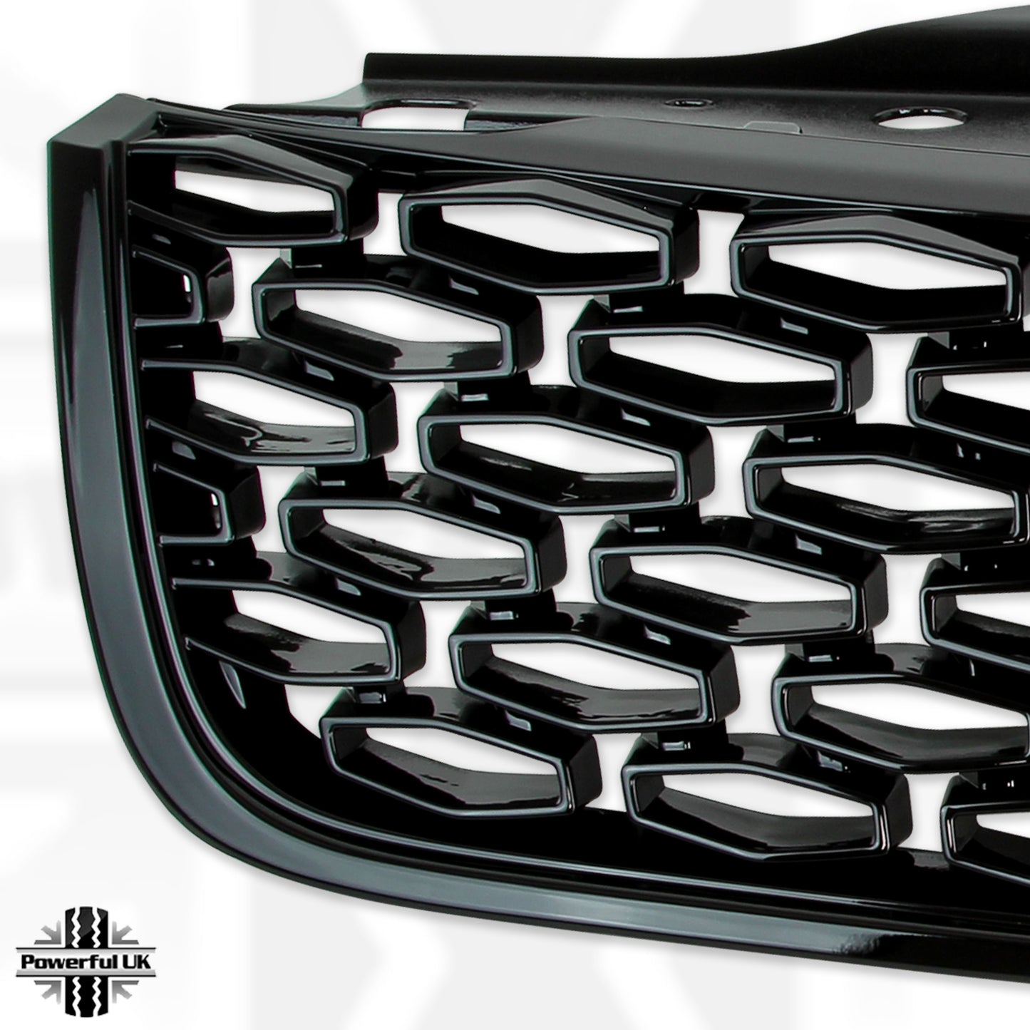All New Discovery 5 Dynamic Grille - Gloss Black - Aftermarket
