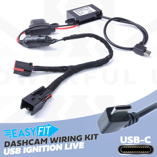 Dash Cam Overhead Console Wiring Kit loom for Land Rover Discovery 3/4 - USB-C