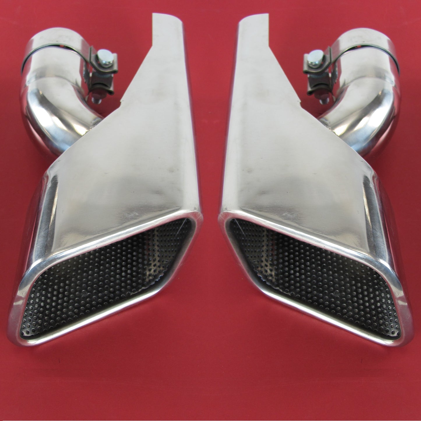HST Style Exhaust Tips for Range Rover Sport - Diesel - Stainless
