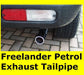 Chrome Single Exhaust Tip - Petrol  - for Land Rover Freelander 1 1.8L