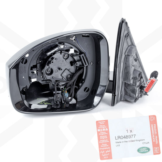 Genuine LH Wing Mirror Assembly for Range Rover L405 - LR048977