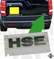 "HSE" Lettering Genuine - Grey- for Land Rover Discovery 3