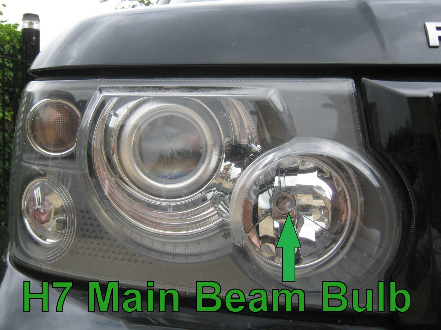 OSRAM H7 High Power " Night Breaker 200" Bulbs (Pair) for Range Rover Sport  L320