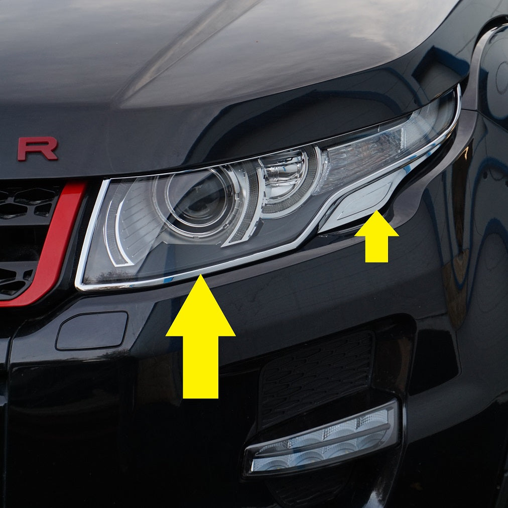 Headlamp Surrounds Chrome for Range Rover Evoque