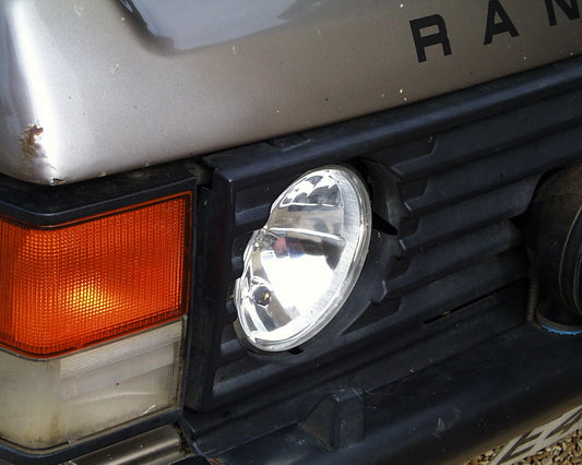 Chrystal Halogen H4 Headlight Upgrade kit - RHD - for Range Rover Classic