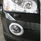 Front Bumper Fog Lamp Covers in Chrome for Land Rover Freelander 2 - PAIR