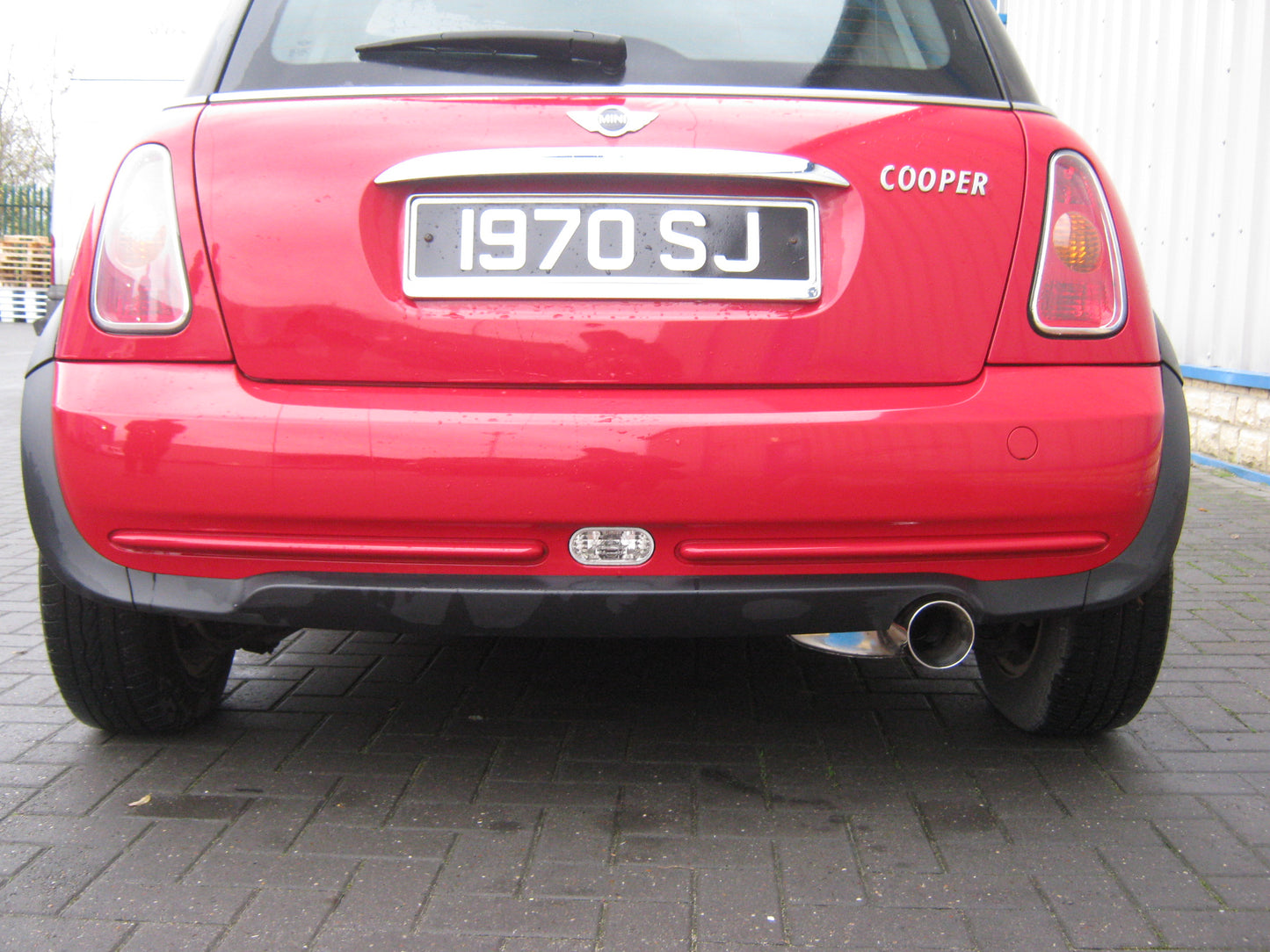 Sports Stainless Steel Exhaust System - for BMW Mini Convertible R52 One & Cooper