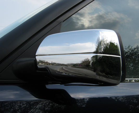 Full Mirror Covers for Range Rover L322 (02- 05 Mirrors) - Chrome