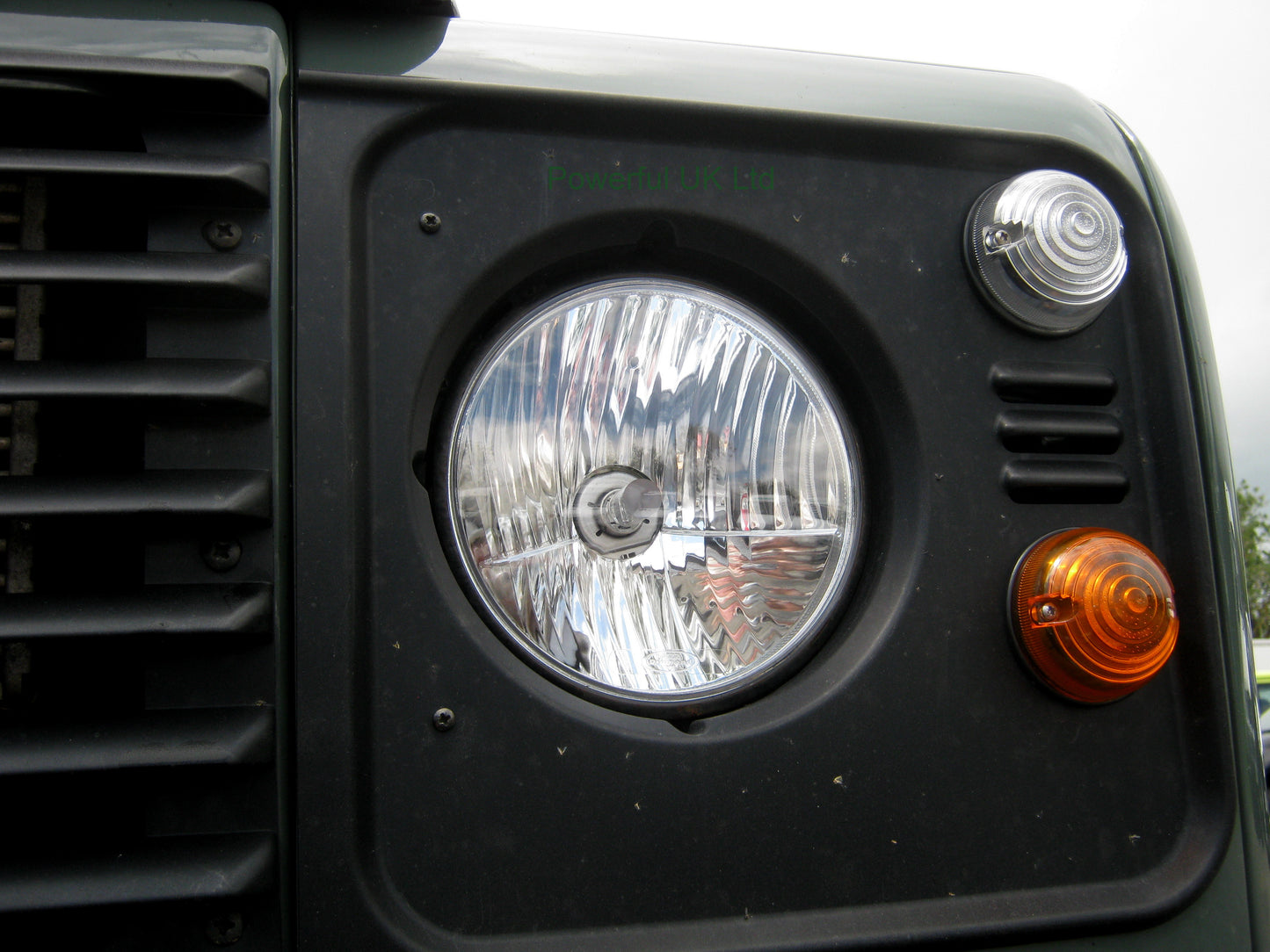 Headlight Upgrade (Plastic Lens) - Crystal - RHD for Land Rover Defender