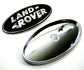 Black & Silver Badge on Chrome Plinth for Range Rover Sport L494