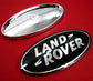 Black & Silver Badge on Chrome Plinth for Range Rover Evoque