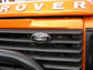 Genuine Front Grille Badge - Black & Silver - for Land Rover Defender