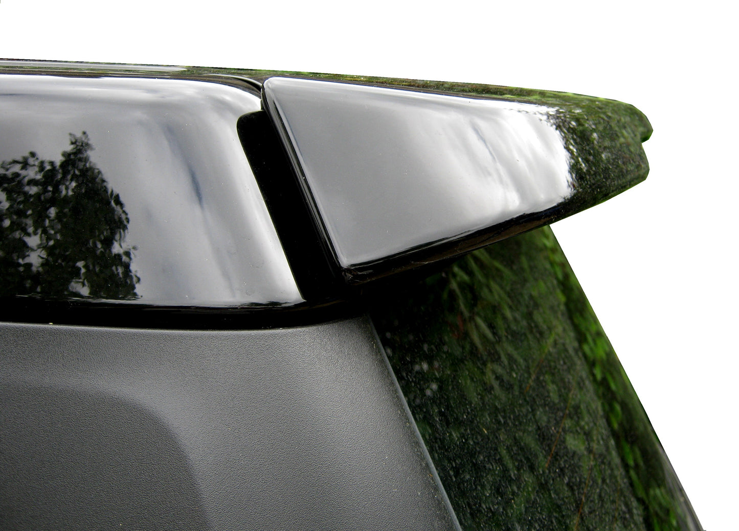 Rear Tailgate Spoiler Kit - Santorini Black - for Land Rover Freelander 2