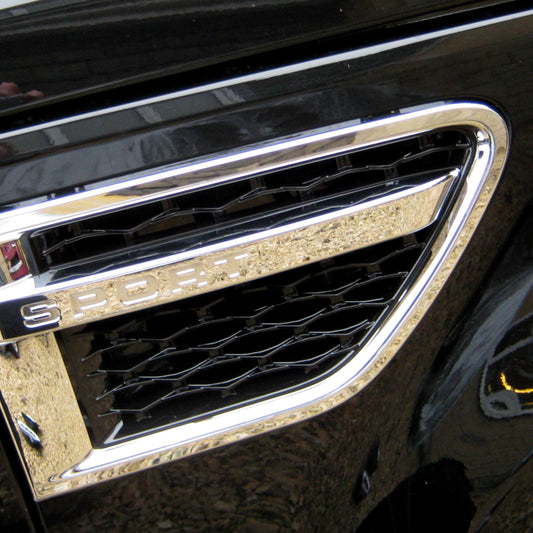 Side Vents - Chrome/Chrome/Black for Range Rover Sport 2010