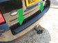 Rear bumper platic step tread plate for Land Rover Freelander 2 (genuine)