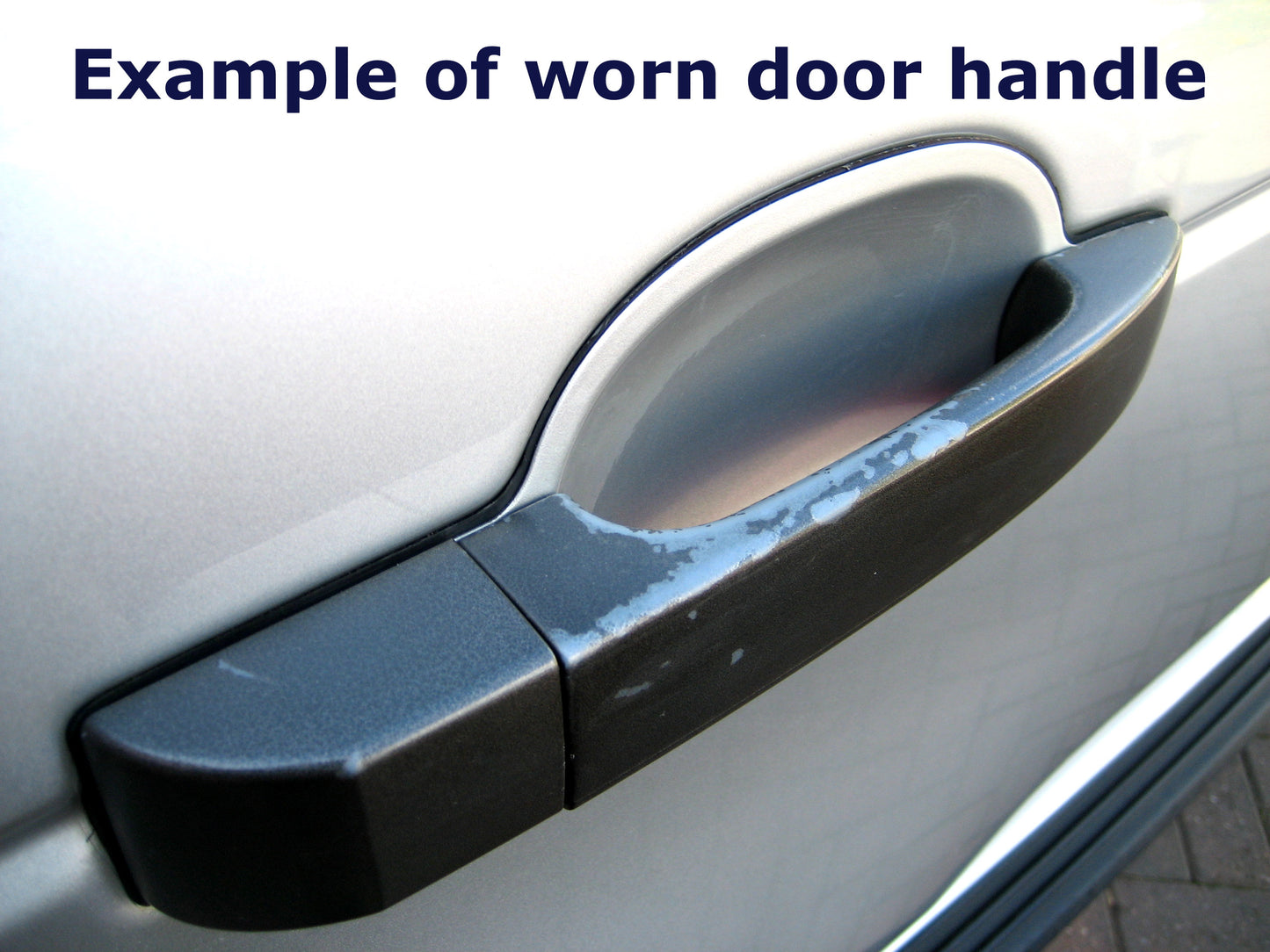 Door Handle Covers (9pc set) for Range Rover L322 -  Brunel Grey