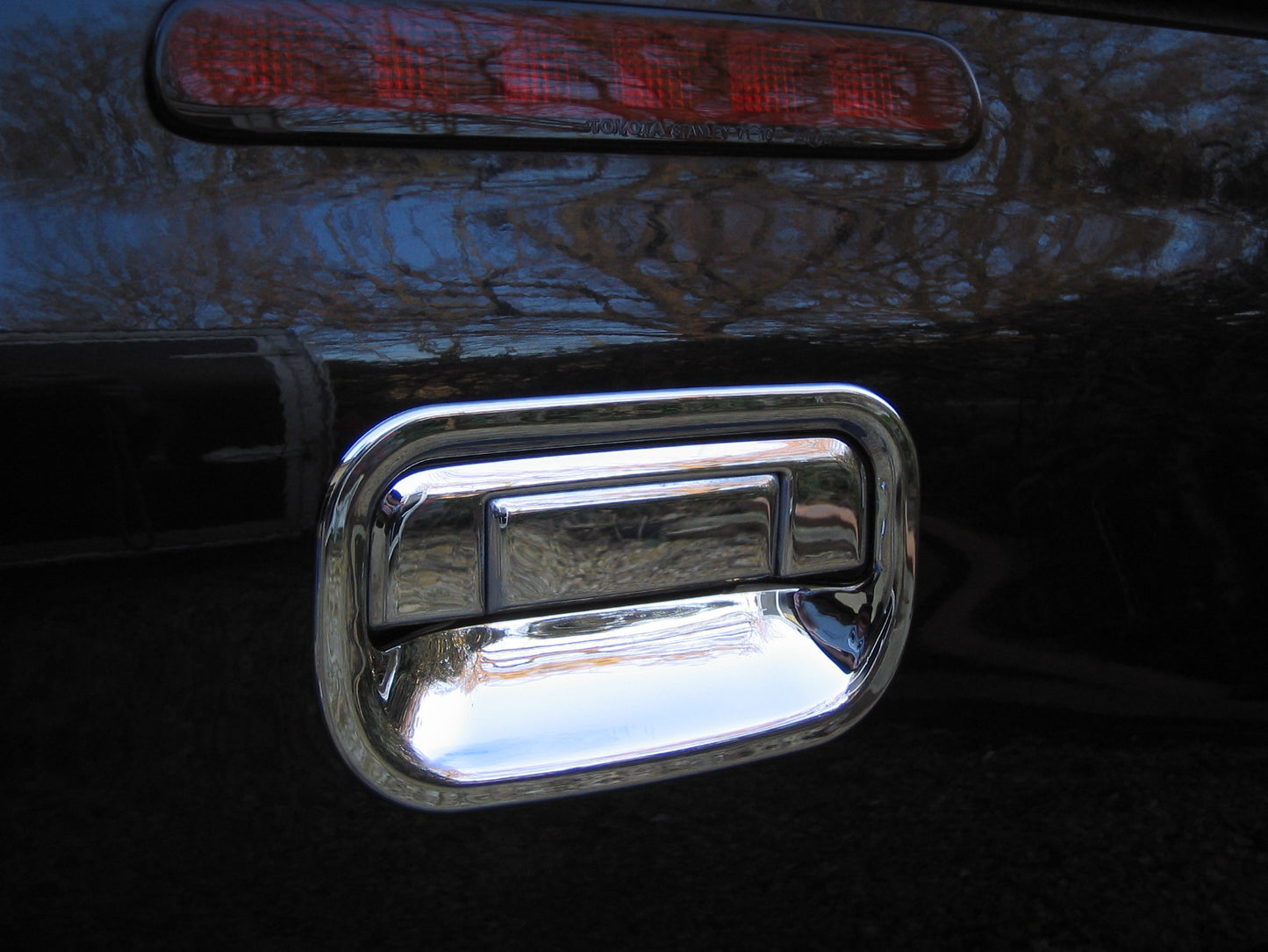 Chrome Tailgate Handle Surround - Smaller Type - Toyota Hilux Mk6/7