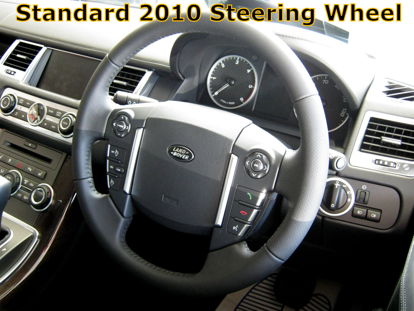 Steering Wheel - Non Heated - Perforated Leather for Land Rover Discovery 4