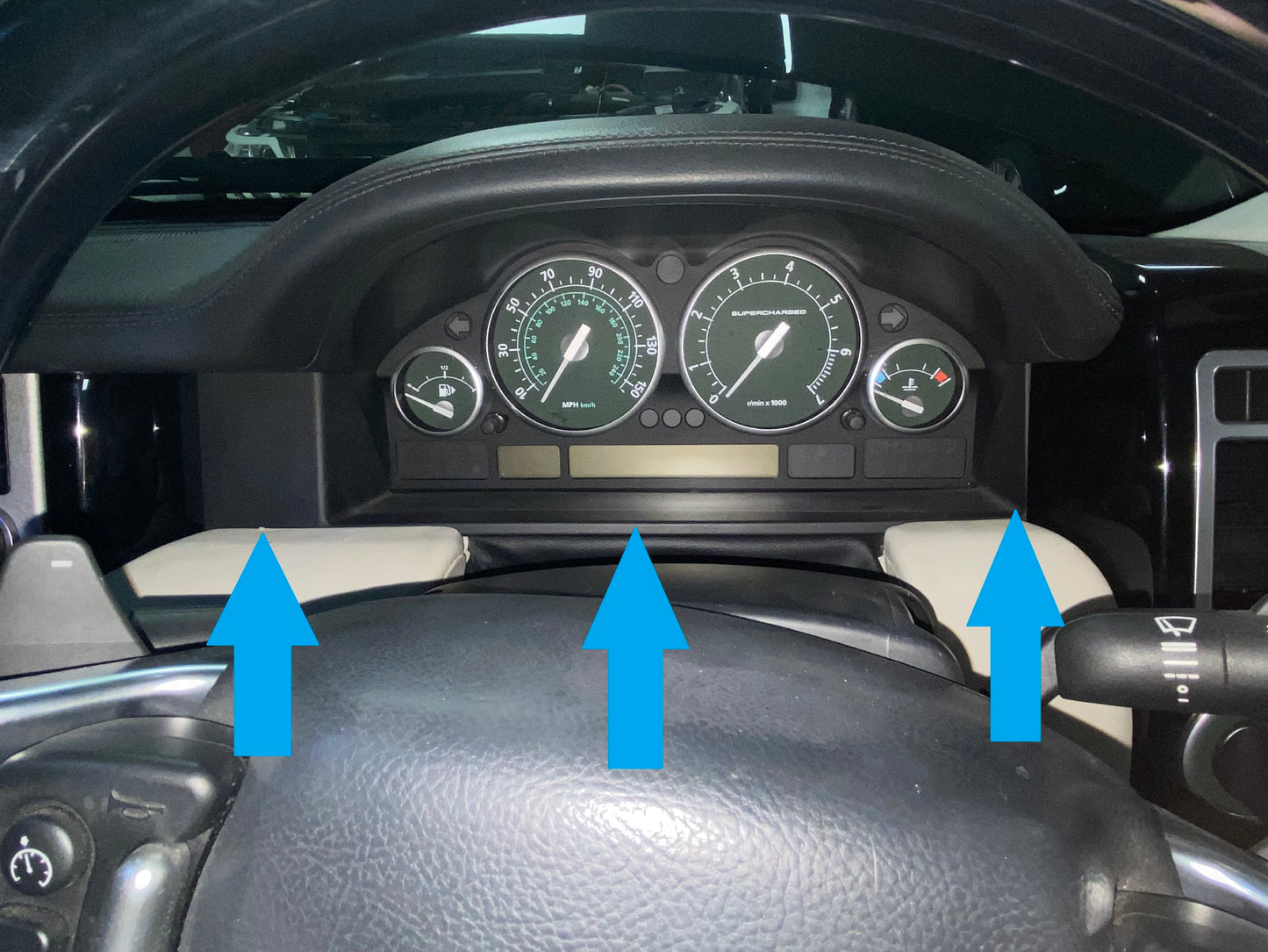 Instrument Speedo Lower Surround Panel for Range Rover L322 - LHD