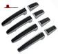 'Autobiography Style' Door Handles Skins in Silver & Black for Land Rover Discovery 5