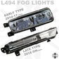 Front Bumper LED Fog Lamp - Aftermarket for Range Rover Sport L494 - LH