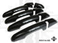 2pc "Autobiography Style" Door Handle Covers for Range Rover Sport L494 - Black/Black