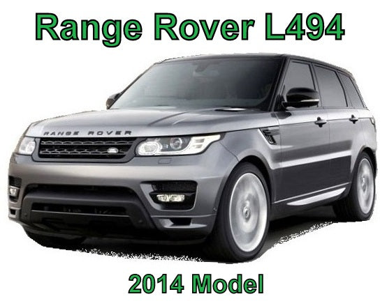 Front Grille for Range Rover Sport L494  - Aftermarket - Gloss Black