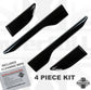 Side Vent COVERS (4 pc kit) - Gloss Black for Range Rover Evoque