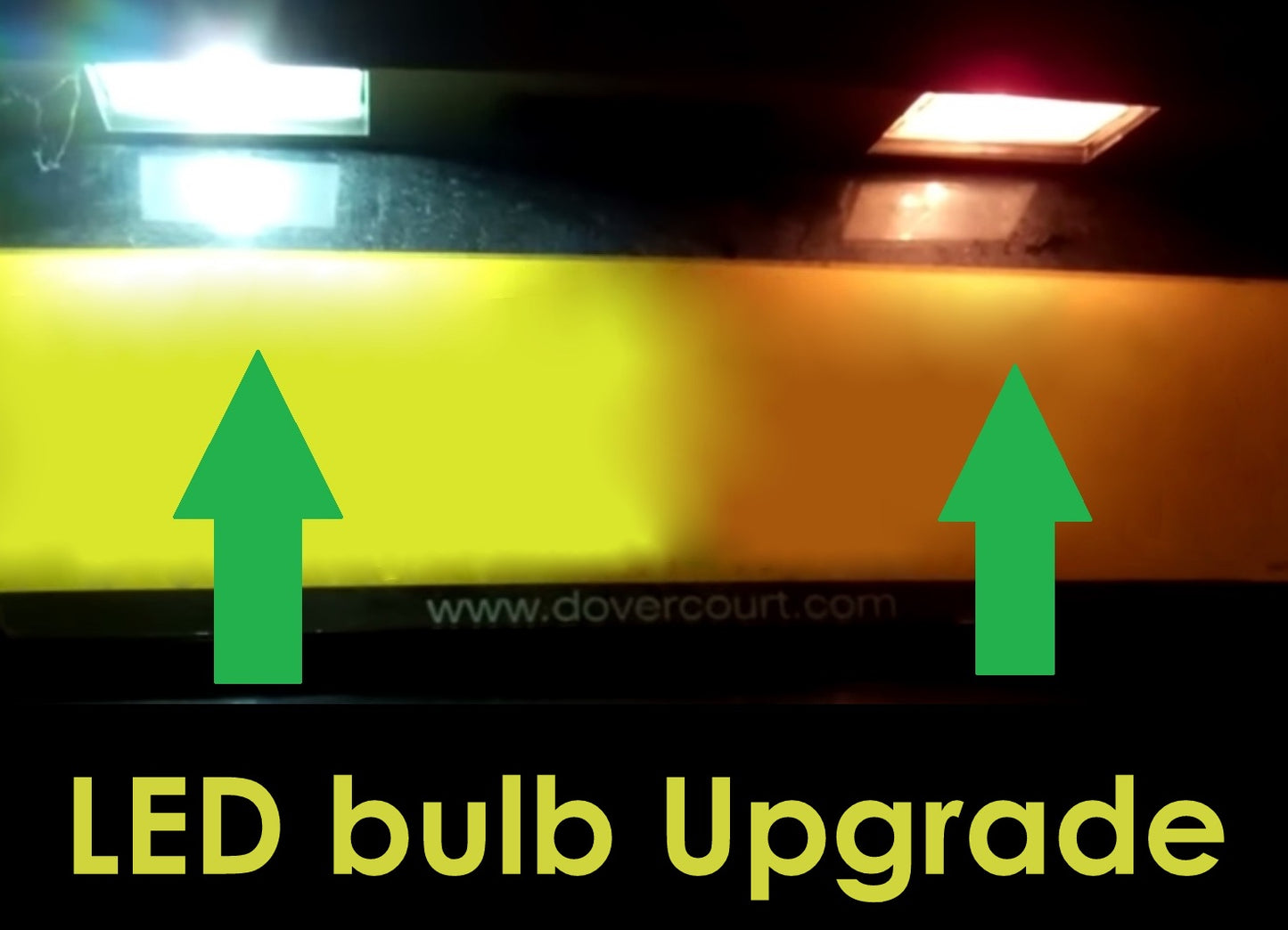 LED Rear Number Plate Light Bulbs for Range Rover Sport L320 - PAIR